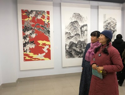 涼山·雅安美術(shù)作品聯(lián)展在雅安市文化館隆重開(kāi)幕