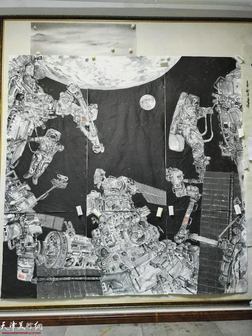 畫家梁健《逐夢寰宇》創(chuàng)作完成，入選中國文聯(lián)青年文藝創(chuàng)作扶持計(jì)劃，推動(dòng)文化藝術(shù)交流